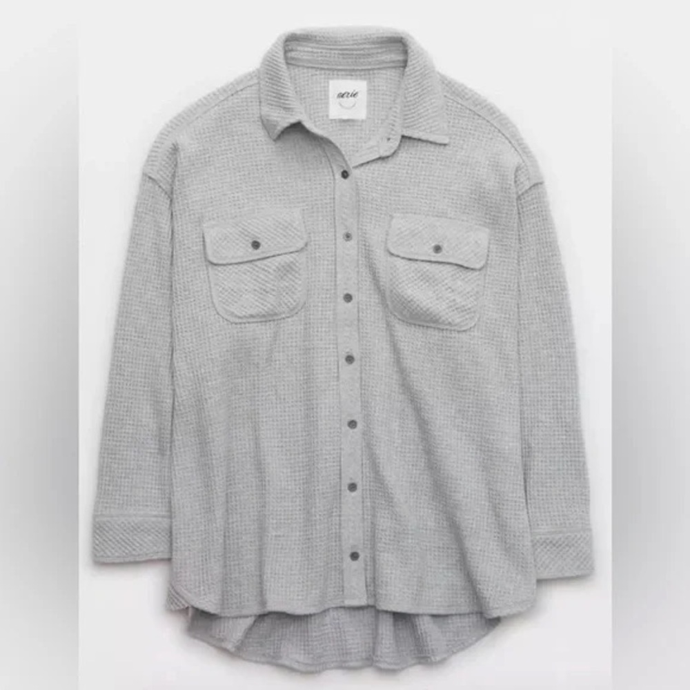 NWOT- Aerie Lumberjane Waffle Shirt